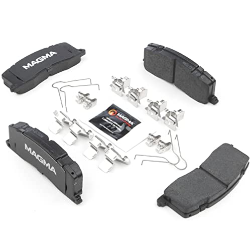 MAGMA Premium PMD501C Ceramic Brake Pads, Rear