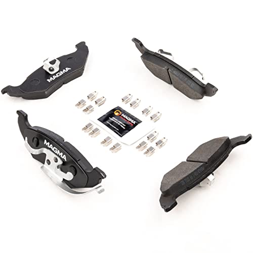 MAGMA Premium PMD662M Semi-Metallic Brake Pads, Rear