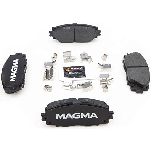 MAGMA Premium PMD1184C Ceramic Brake Pads, Front