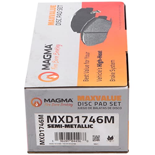 MAGMA MaxValue Semi-Metallic Brake Pads MXD1746M