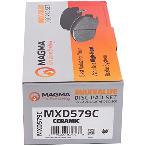 MAGMA MaxValue MXD579C Ceramic Brake Pads, Front