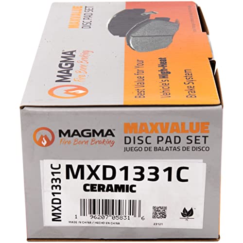 MAGMA MaxValue MXD1331C Ceramic Brake Pads, Front