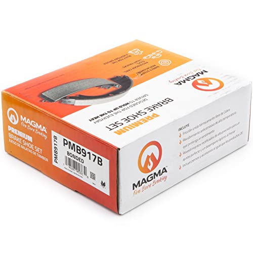 MAGMA Premium PMB917B Bonded Shoes, Rear