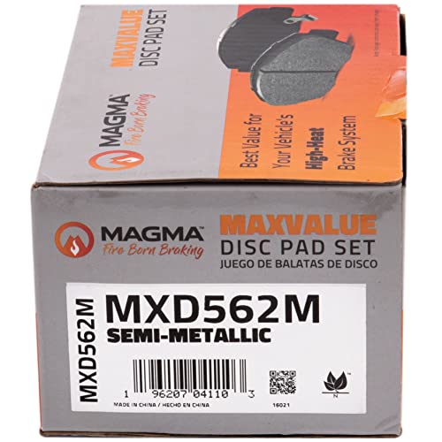 MAGMA MaxValue Semi-Metallic Brake Pads MXD562M