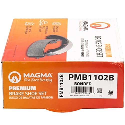 MAGMA Premium Parking Brake Shoes PMB1102B