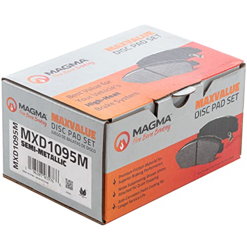 MAGMA MaxValue Semi-Metallic Brake Pads MXD1095M