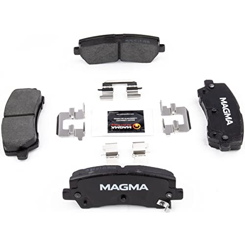 MAGMA Premium PMD1793C Ceramic Brake Pads, Rear