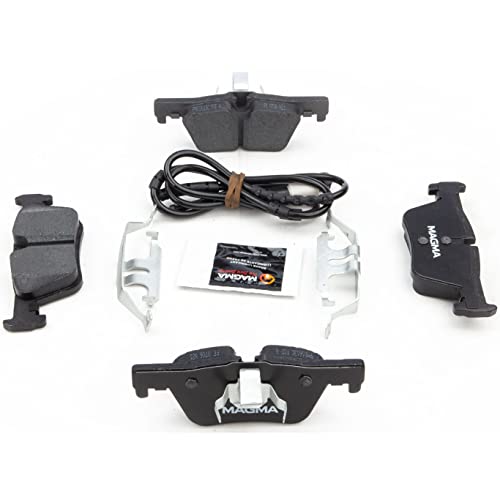 MAGMA Premium PMD1613C Ceramic Brake Pads, Rear
