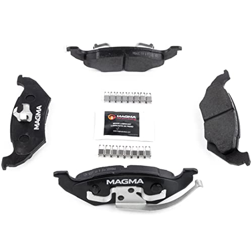 MAGMA Premium PMD662C Ceramic Brake Pads, Rear