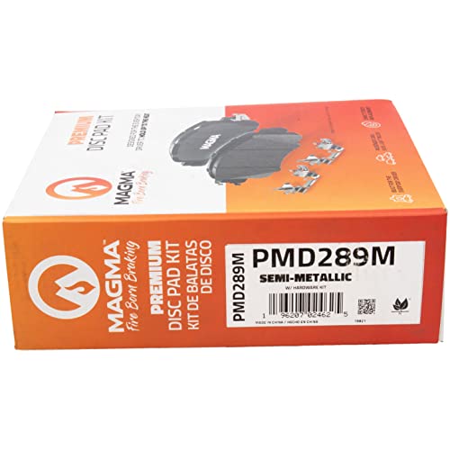 MAGMA Premium Semi-Metallic Brake Pads PMD289M