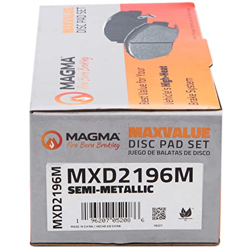 MAGMA MaxValue Semi-Metallic Brake Pads MXD2196M