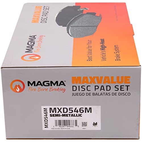 MAGMA MaxValue Semi-Metallic Brake Pads MXD546M