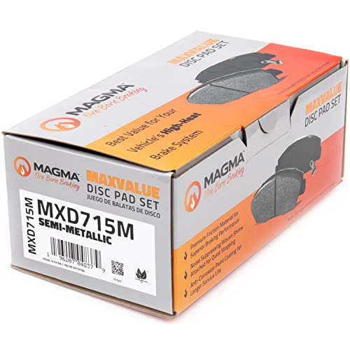 MAGMA MaxValue Semi-Metallic Brake Pads MXD715M