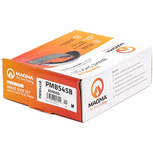 MAGMA Premium PMB545B Bonded Shoes, Rear