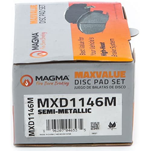 MAGMA MaxValue Semi-Metallic Brake Pads MXD1146M