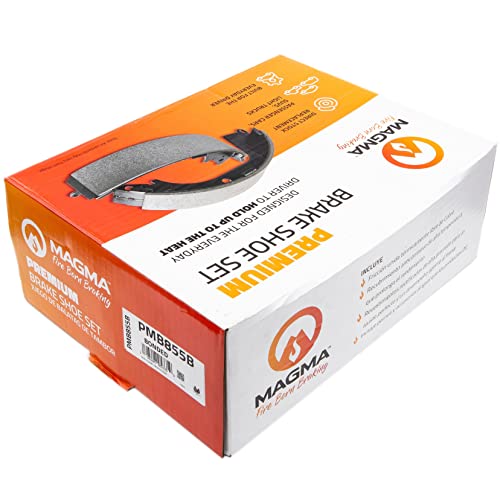 MAGMA Premium PMB855B Bonded Shoes, Rear
