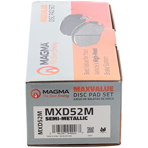 MAGMA MaxValue Semi-Metallic Brake Pads MXD52M