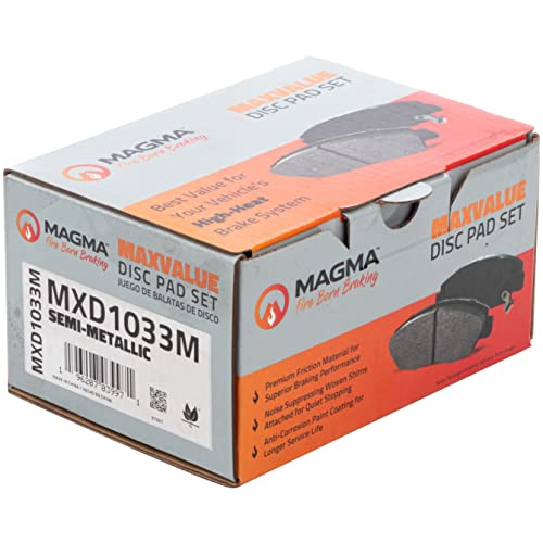MAGMA MaxValue Semi-Metallic Brake Pads MXD1033M