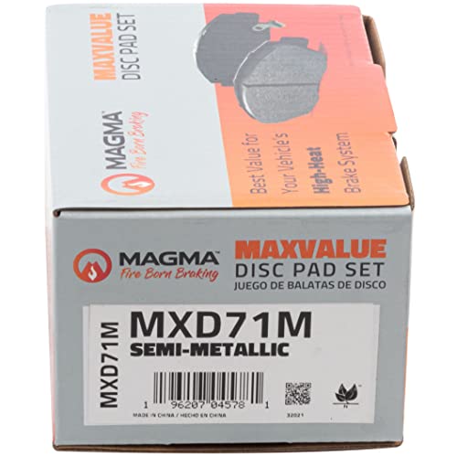 MAGMA MaxValue Semi-Metallic Brake Pads MXD71M