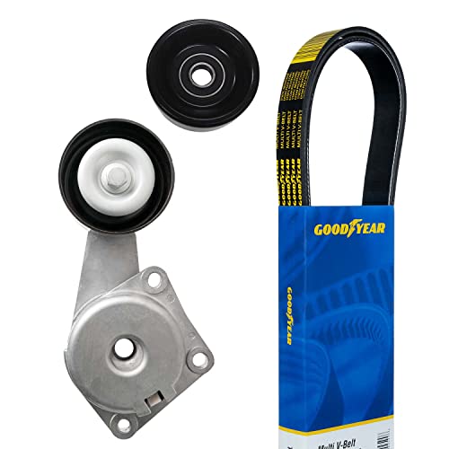 Goodyear 3045 Serpentine Belt Drive Component Kit, Gray