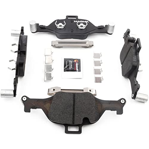 MAGMA Premium PMD2060C Ceramic Brake Pads, Front