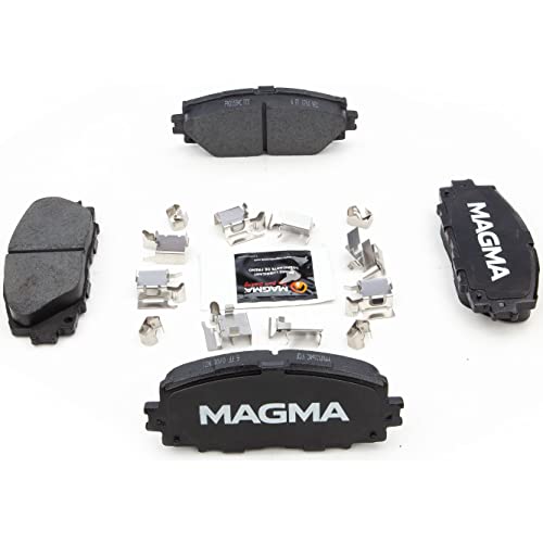 MAGMA Premium PMD1184C Ceramic Brake Pads, Front