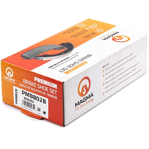 MAGMA Premium PMB802B Bonded Shoes, Rear