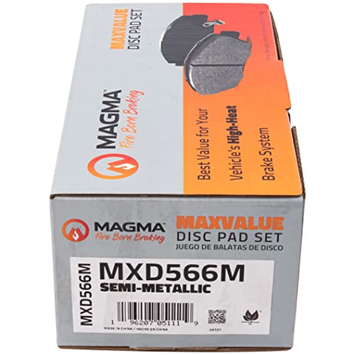 MAGMA MaxValue Semi-Metallic Brake Pads MXD566M