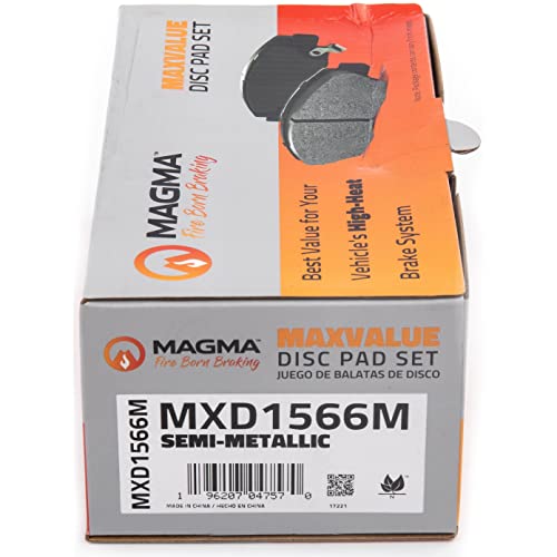 MAGMA MaxValue Semi-Metallic Brake Pads MXD1566M