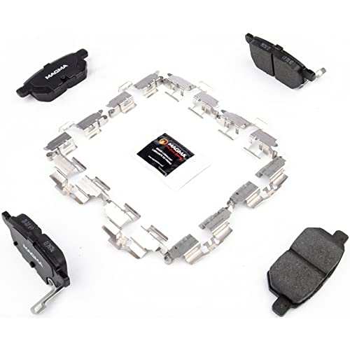 MAGMA Premium PMD1354C Ceramic Brake Pads, Rear