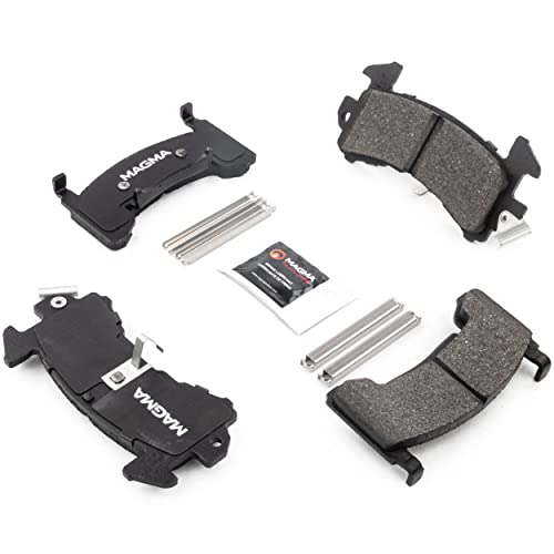 MAGMA Premium PMD154M Semi-Metallic Brake Pads, Front