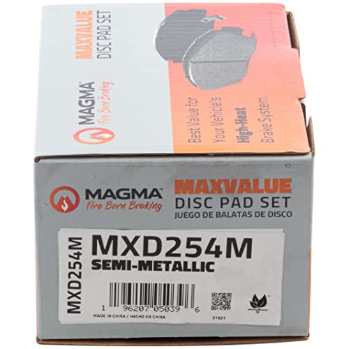 MAGMA MaxValue Semi-Metallic Brake Pads MXD254M