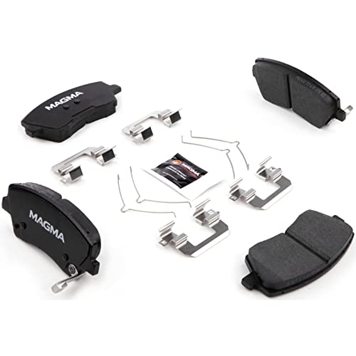 MAGMA Premium PMD1912C Ceramic Brake Pads, Front