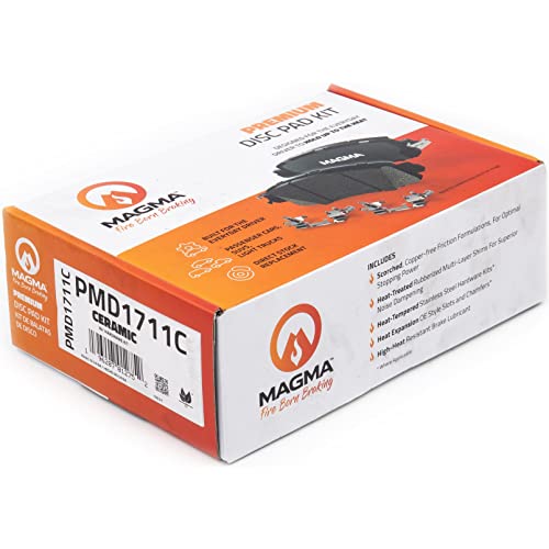 MAGMA Premium Ceramic Brake Pads PMD1711C