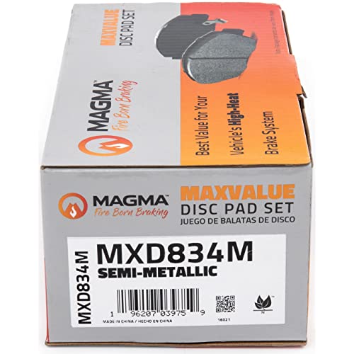 MAGMA MaxValue Semi-Metallic Brake Pads MXD834M