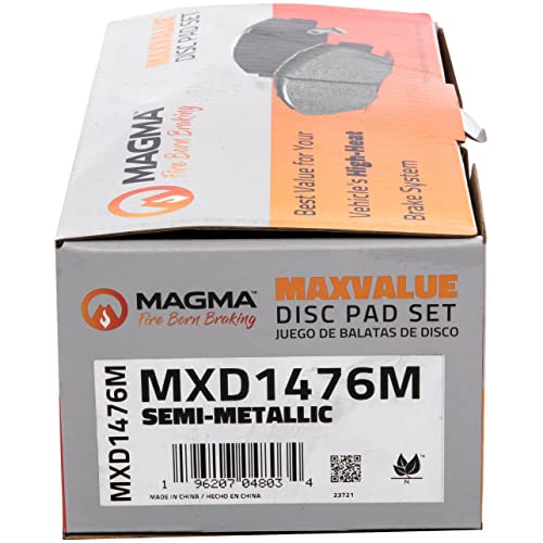 MAGMA MaxValue Semi-Metallic Brake Pads MXD1476M