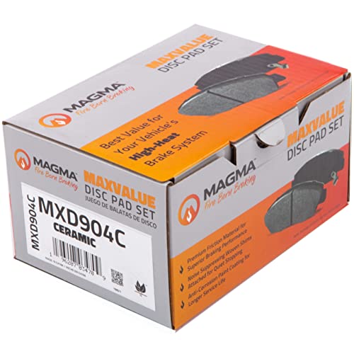 MAGMA MaxValue MXD904C Ceramic Brake Pads, Front