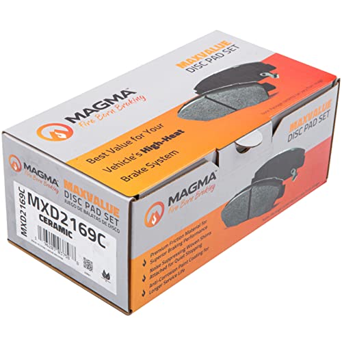 MAGMA MaxValue MXD2169C Ceramic Brake Pads, Rear
