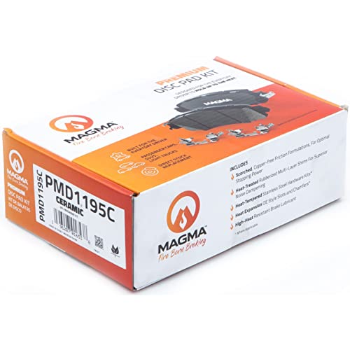 MAGMA Premium Ceramic Brake Pads PMD1195C