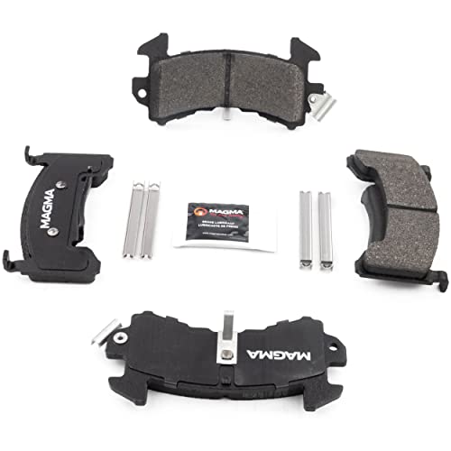 MAGMA Premium PMD154M Semi-Metallic Brake Pads, Front