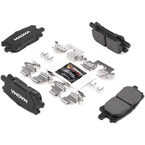 MAGMA Premium PMD996C Ceramic Brake Pads, Rear