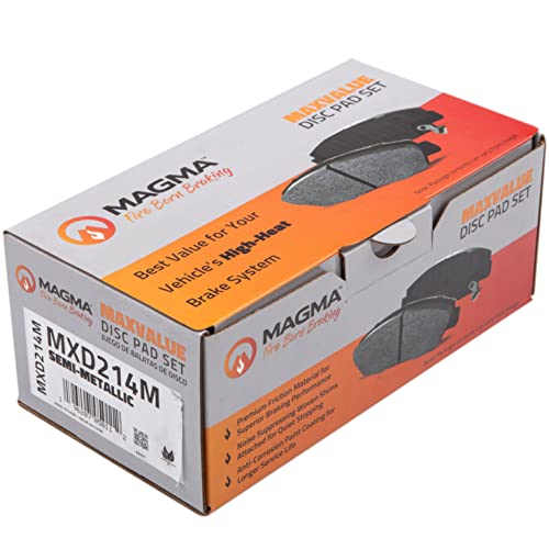 MAGMA MaxValue Semi-Metallic Brake Pads MXD214M