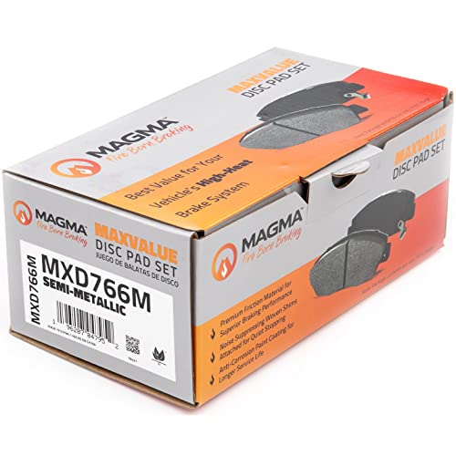 MAGMA MaxValue Semi-Metallic Brake Pads MXD766M