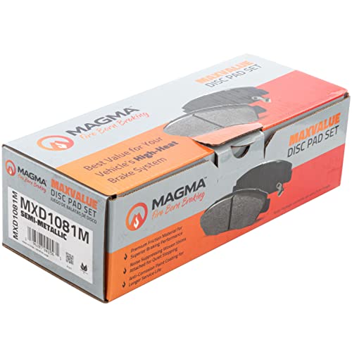 MAGMA MaxValue Semi-Metallic Brake Pads MXD1081M