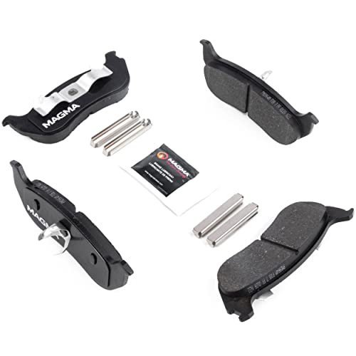 MAGMA Premium PMD964M Semi-Metallic Brake Pads, Rear