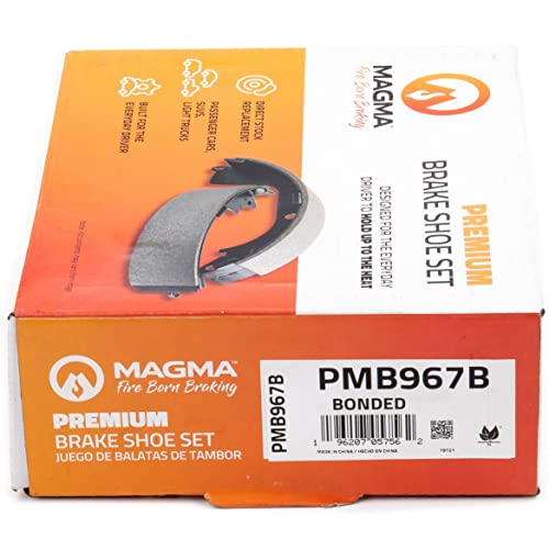 MAGMA Premium Parking Brake Shoes PMB967B