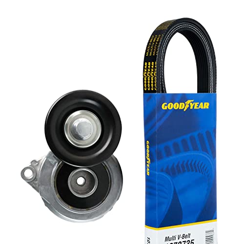 Goodyear 3301 Serpentine Belt Drive Component Kit, Gray