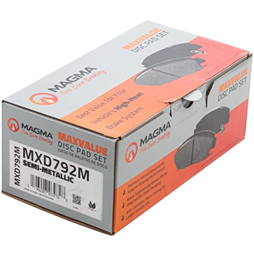 MAGMA MaxValue Semi-Metallic Brake Pads MXD792M