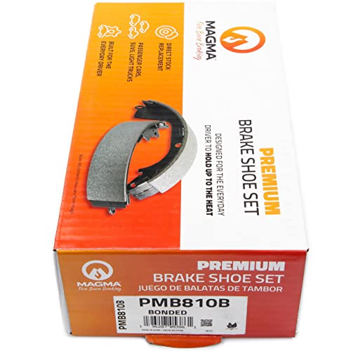 MAGMA Premium PMB810B Bonded Shoes, Rear