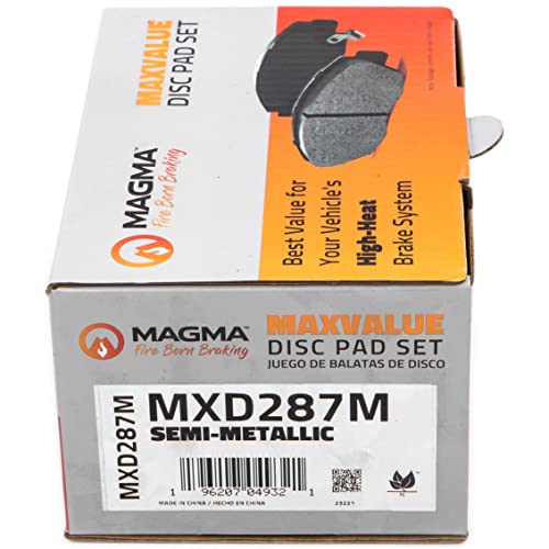 MAGMA MaxValue Semi-Metallic Brake Pads MXD287M
